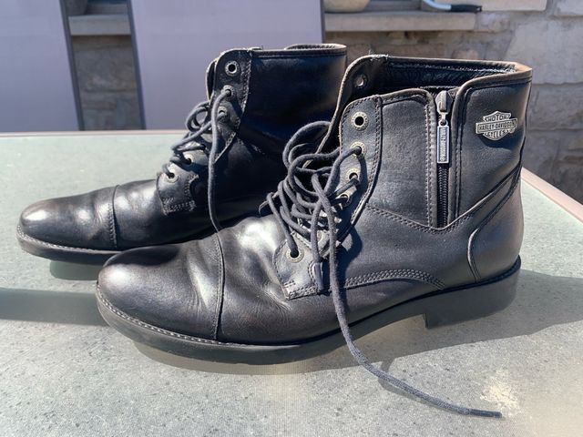 BOTAS HARLEY DAVIDSON PRETAS