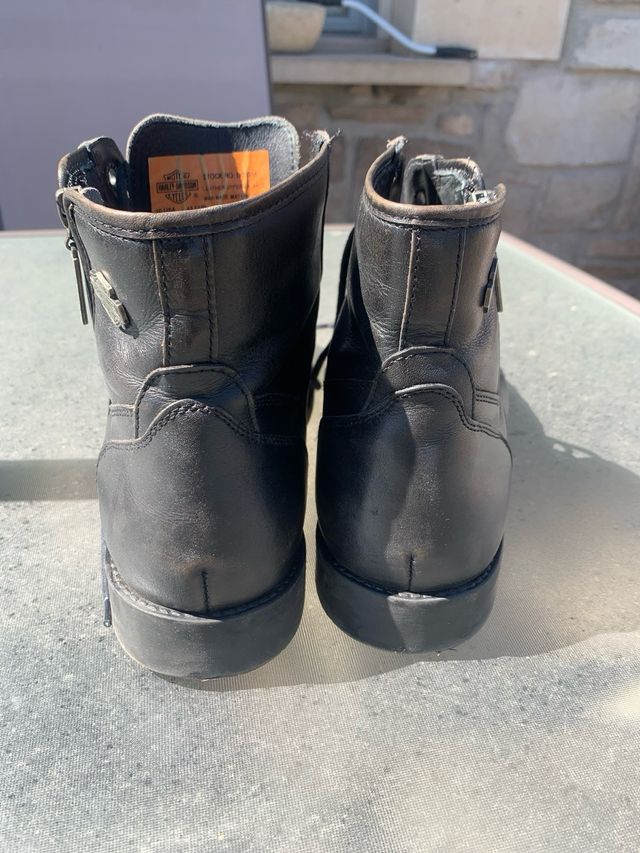 BOTAS HARLEY DAVIDSON PRETAS