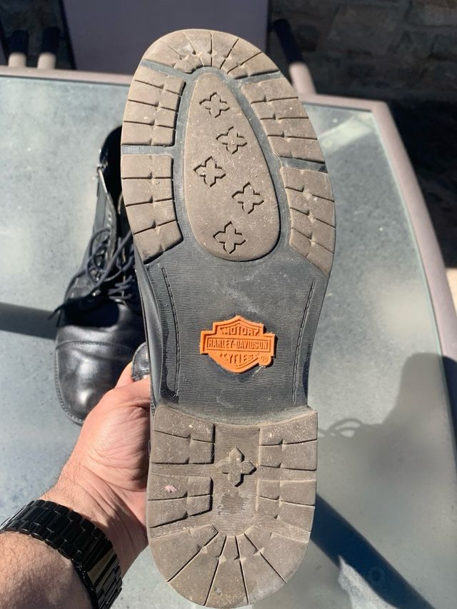 BOTAS HARLEY DAVIDSON PRETAS