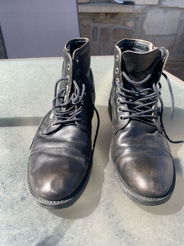 BOTAS HARLEY DAVIDSON PRETAS