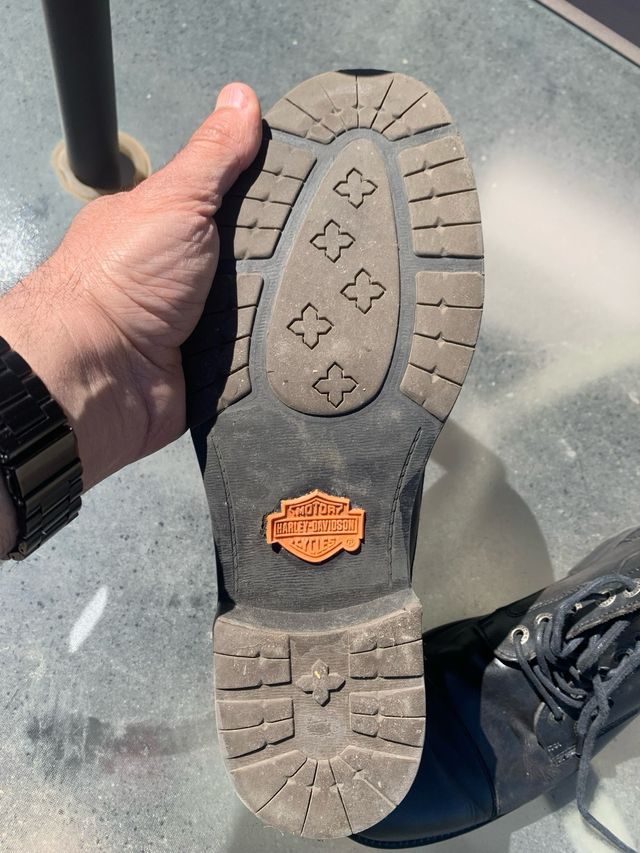 BOTAS HARLEY DAVIDSON PRETAS