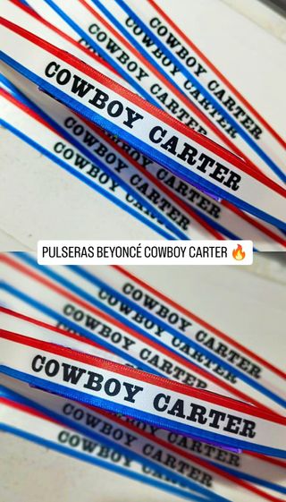 Pulseras y Lanyard Cowboy Carter Tour Beyoncé