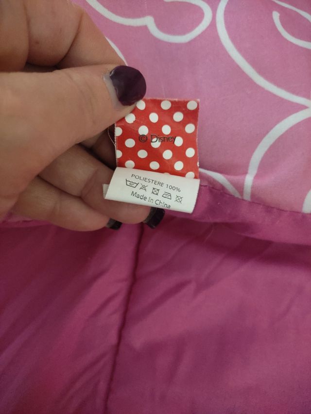 Piumone letto singolo Minnie 