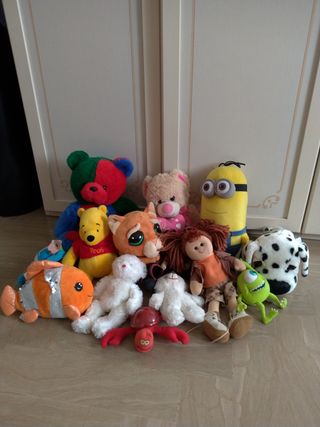 Peluche vari 