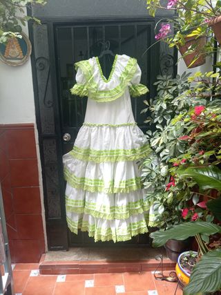 Traje de flamenca 