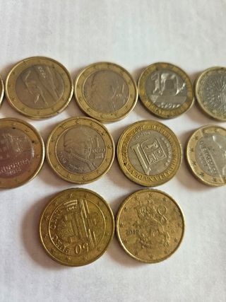 Monedas 2€ y 1€ España: colección de monedas raras