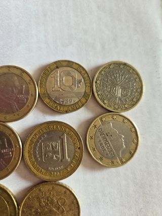 Monedas 2€ y 1€ España: colección de monedas raras