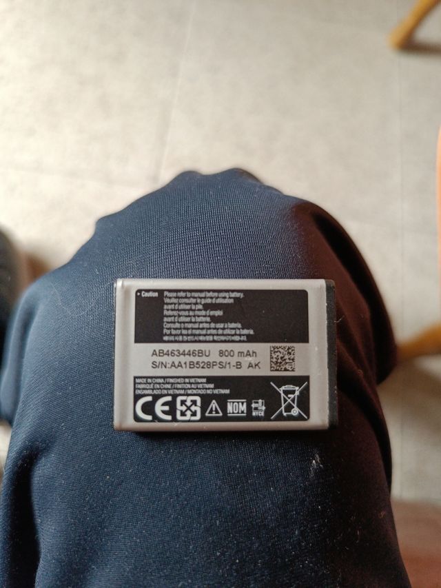 Batería Samsung AB463446BU 800mAh