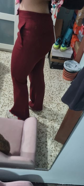 Pantalon campana zara