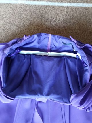 Vestido morado fiesta talla M