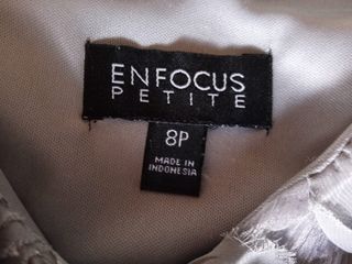 Vestido Enfocus Petite fiesta - talla S