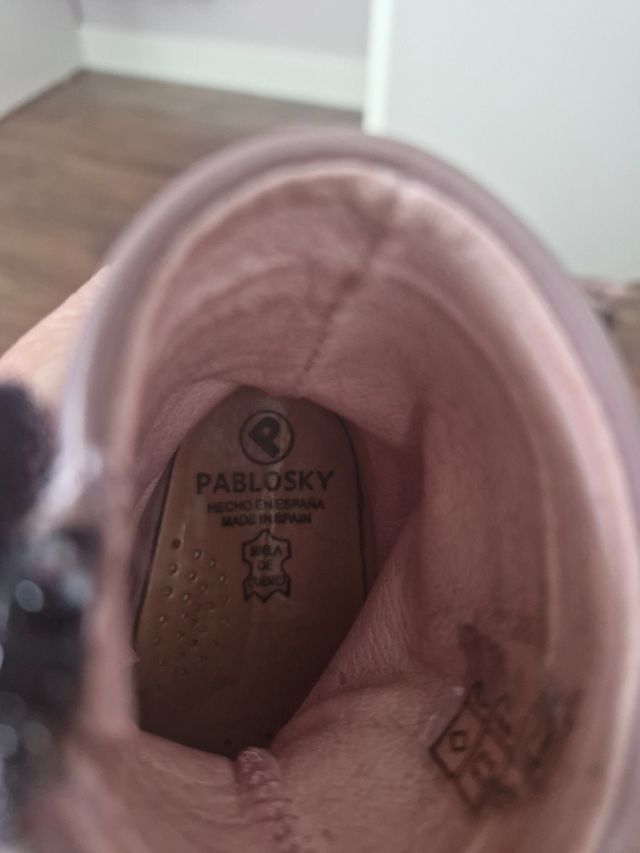 Botas Pablosky niña - Piel talla 20