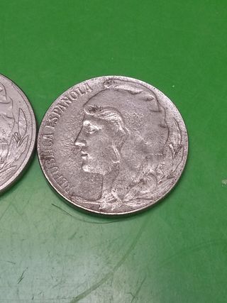 5 Céntimos 1937 VARIANTES