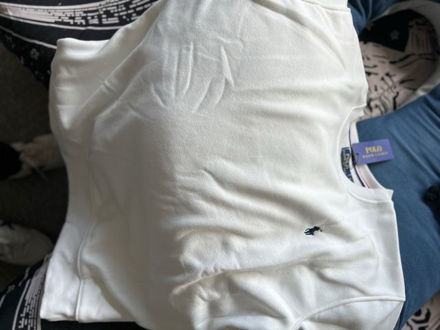 Sudadera unisex Blanco