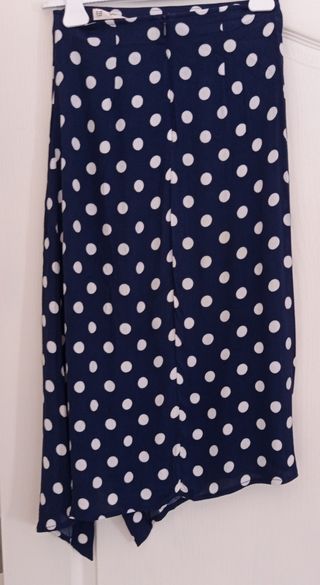 Falda midi lunares Mango T.S