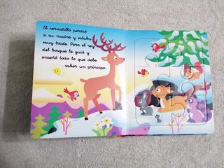 Libro Bambi con 6 puzzles