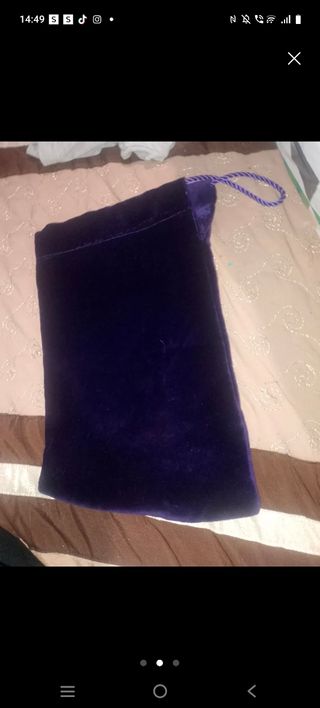 Túnica nazarena terciopelo morada