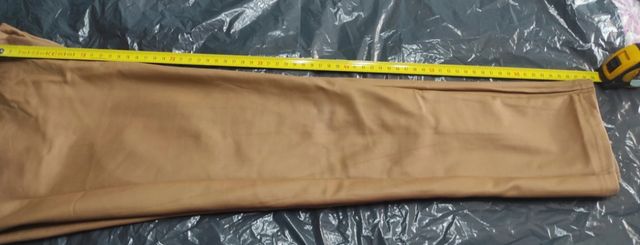 Leggings camel efecto piel