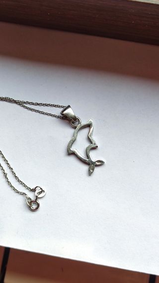 Collana in Argento 925 delfino