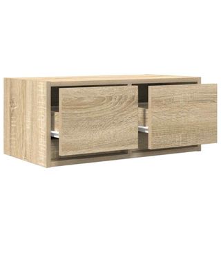 Mueble TV flotante de madera - Beige