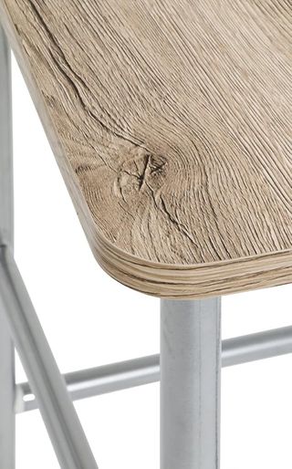 HAKU Möbel SILLA aparcacoches Aluminio Roble