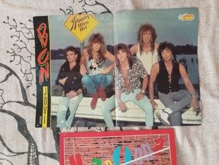 Madonna Bon Jovi Posters Revista SuperPop