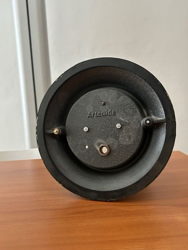 Artemide Lampada vintage metallo vetro