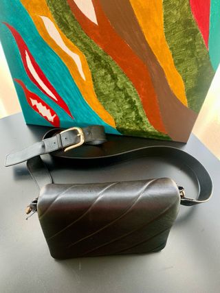 Bolso Mango negro bandolera