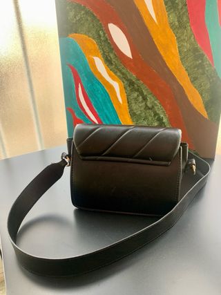 Bolso Mango negro bandolera