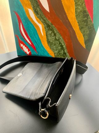 Bolso Mango negro bandolera