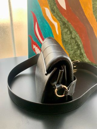 Bolso Mango negro bandolera