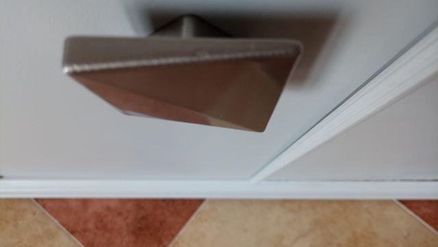 Tiradores / Pomos cuadrados cromados