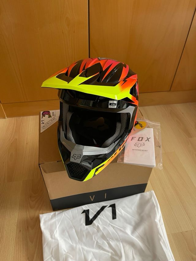 Casco Fox V1 Motocross - Con sistema Mips REBAJADO