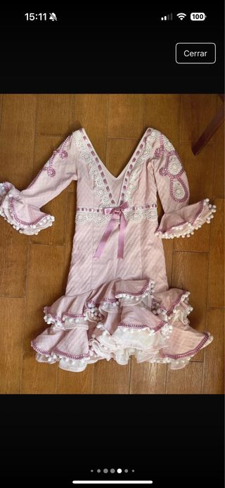 Vestido mama e hija sevillana. Flamenca.