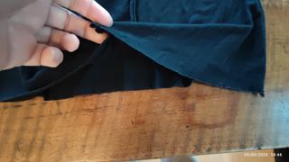 Maglia nera maniche lunghe