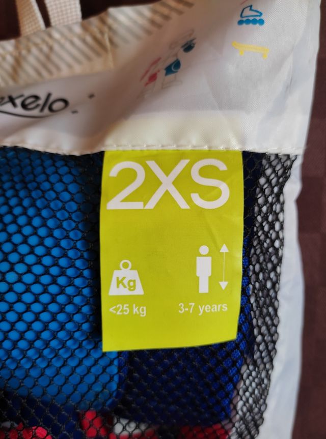 Protecciones niño Axelo 2XS (3-7 años)