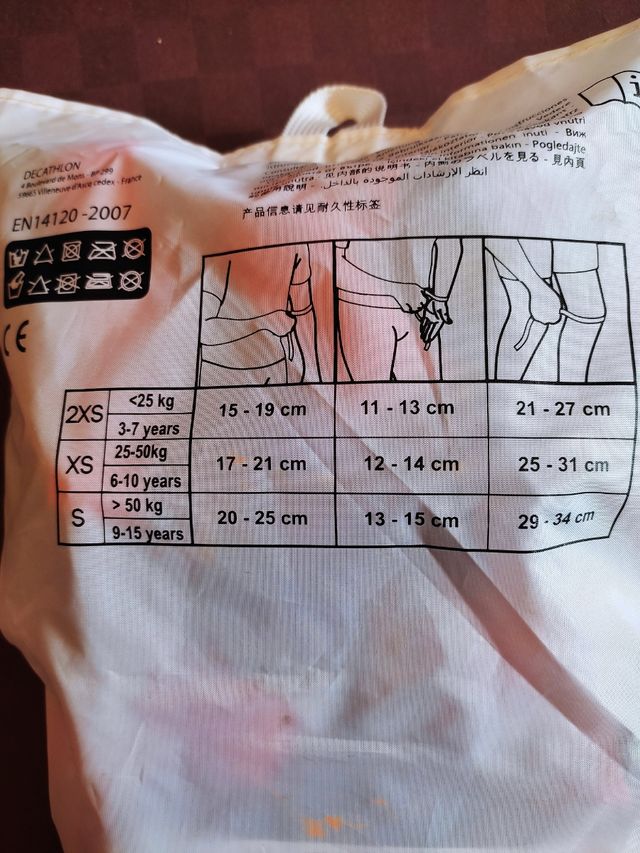 Protecciones niño Axelo 2XS (3-7 años)