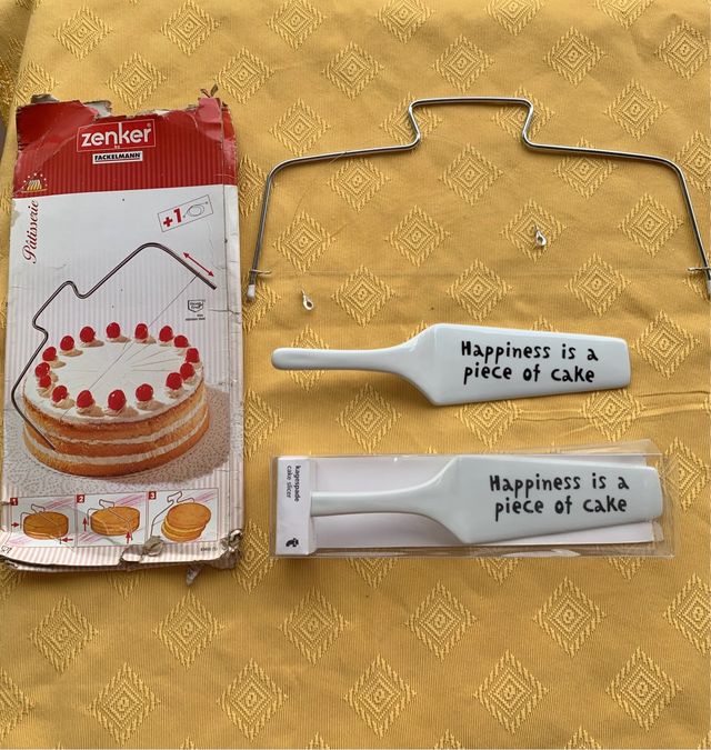 Set palette per dolci e tagliatorte