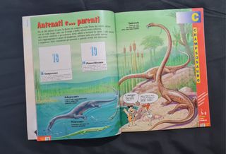 L'albo di figurine I miei Dinosauri dalla A alla Z