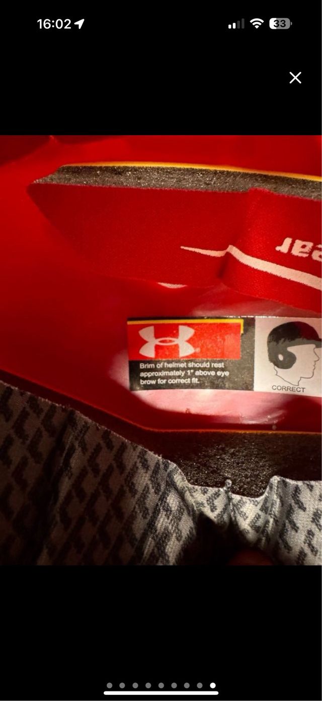 Casco de béisbol Under Armour