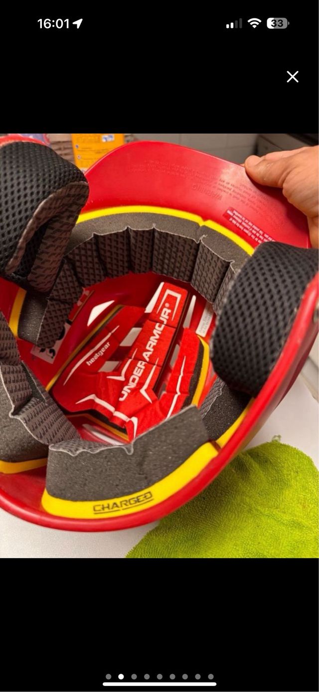 Casco de béisbol Under Armour