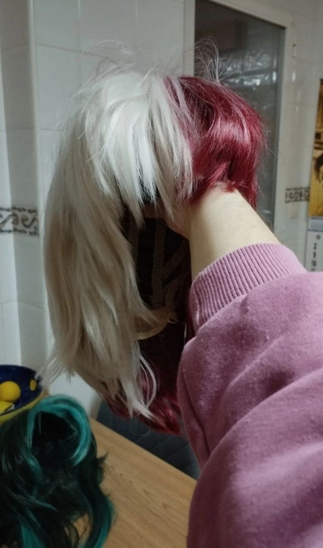 Peluca Todoroki (My hero Academia)