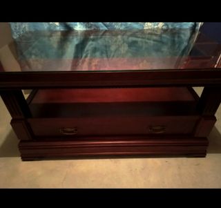 Mesa salón madera maciza 