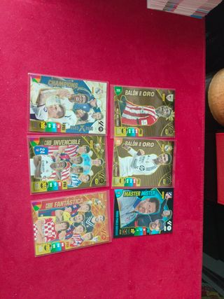 Cromos Adrenalyn XL lote para Patricia