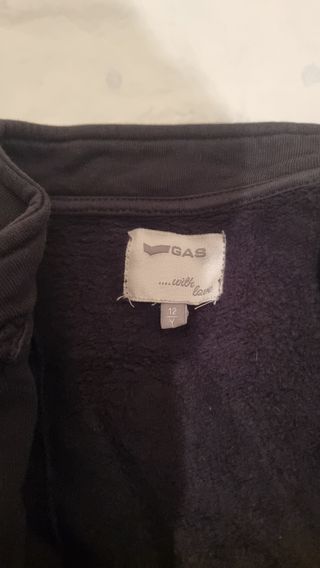 Giacca Felpata Nera - 12 Anni