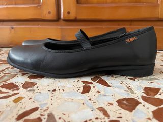 Bailarinas negras Piel - Talla 37