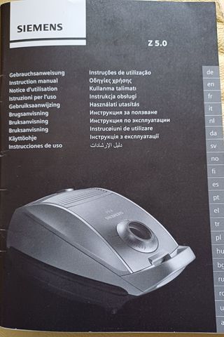 Aspiradora Siemens Z 5.0