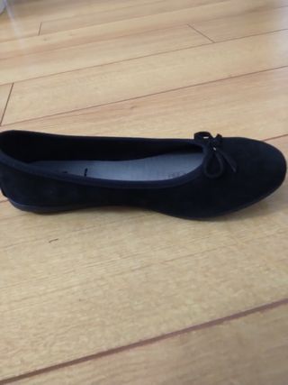 Bailarinas terciopelo negras