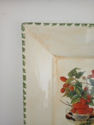Vassoio in ceramica
