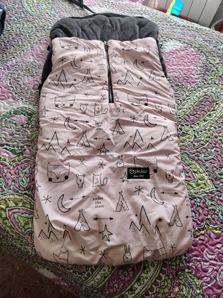 Saco silla paseo bebé- rosa